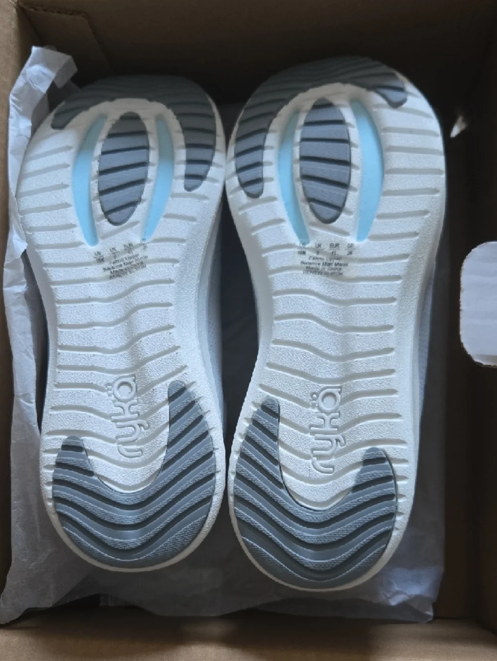 Ryka Light Grey Lightweight Slip-On Knit Sneakers *NWOT - Picture 4 of 4